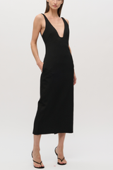 The Roxie Wool-Silk Sheath Dress