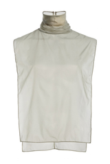 The Cain Nylon Turtleneck Underpinning Dried Sage