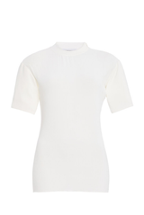 The Simone Fitted Tee Shirt White