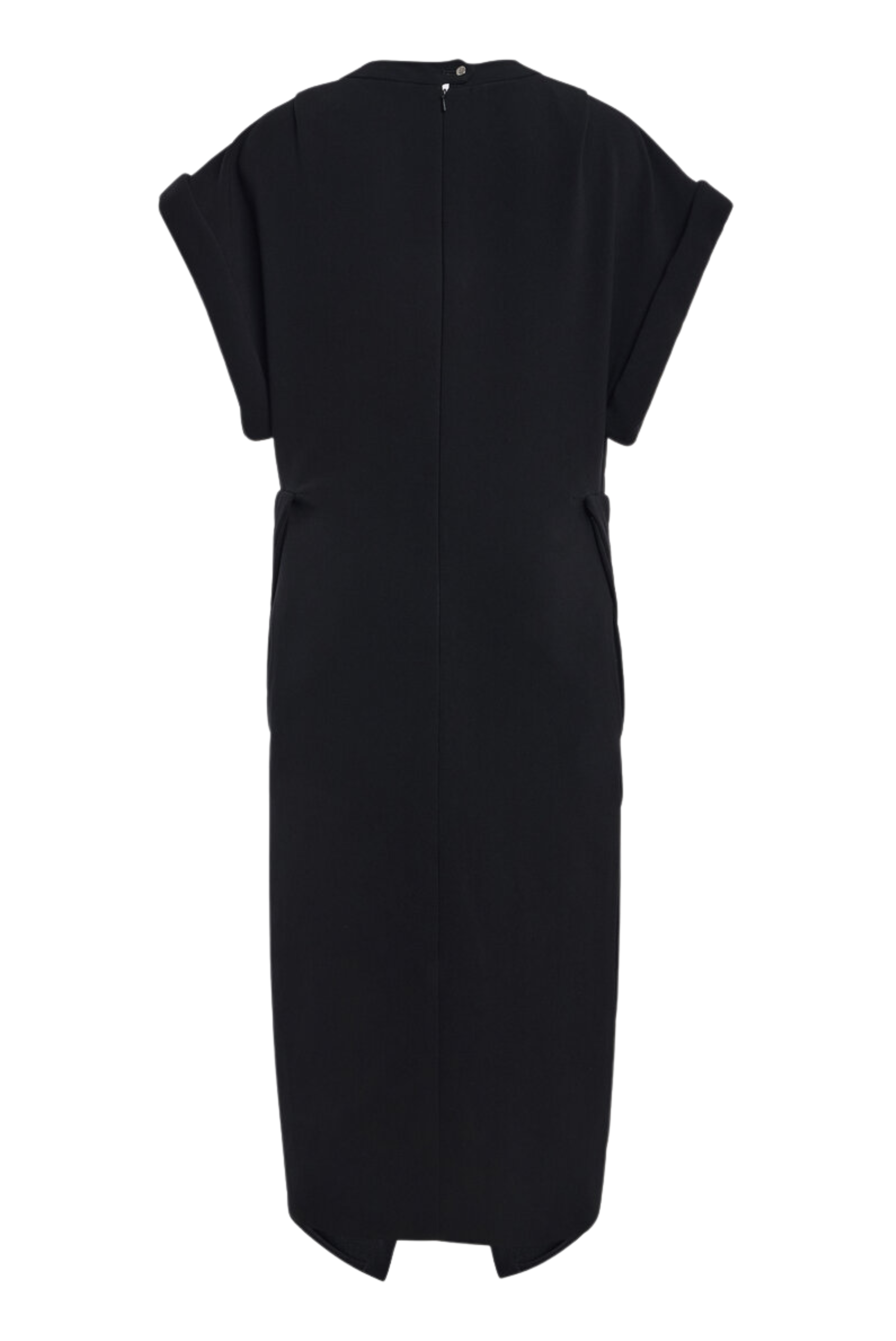 The Maddox Draped Tee Shirt Dress