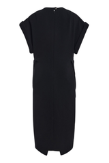 The Maddox Draped Tee Shirt Dress