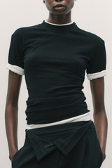 The Simone Fitted Tee Shirt White