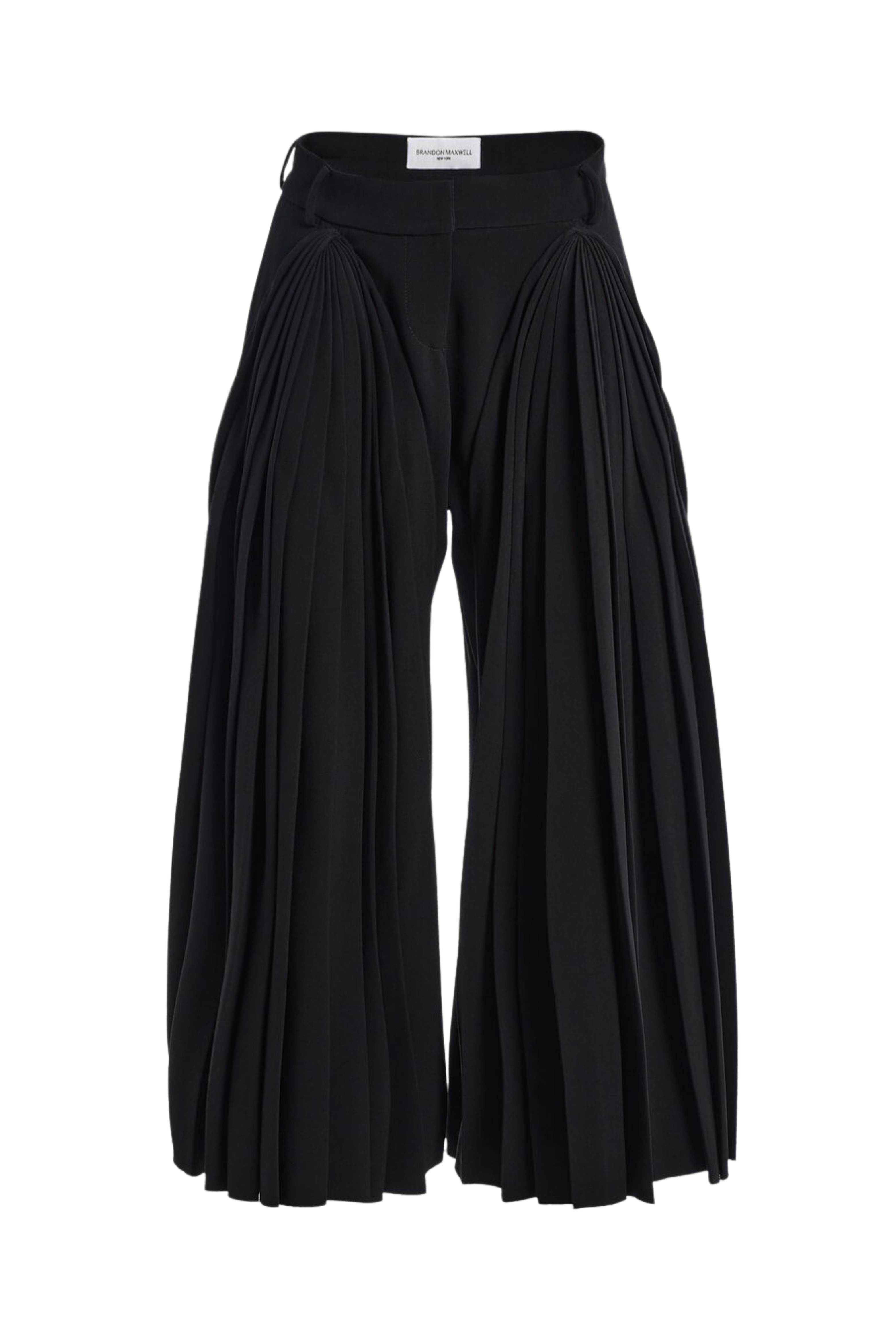 The Roxanne Pleated Trouser Black