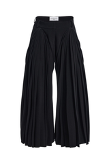 The Roxanne Pleated Trouser Black
