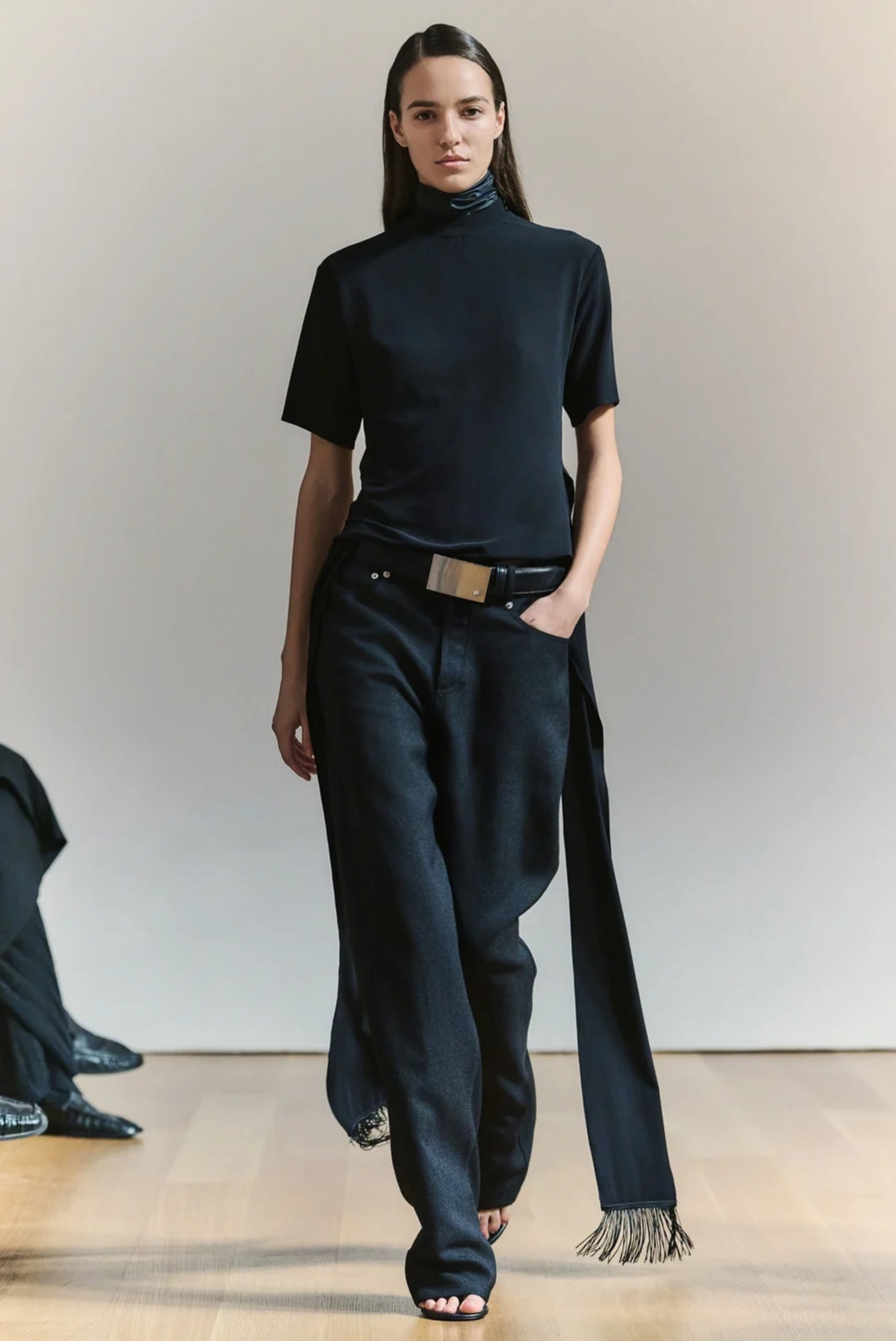 The Reade Relaxed Wool-Silk Pants