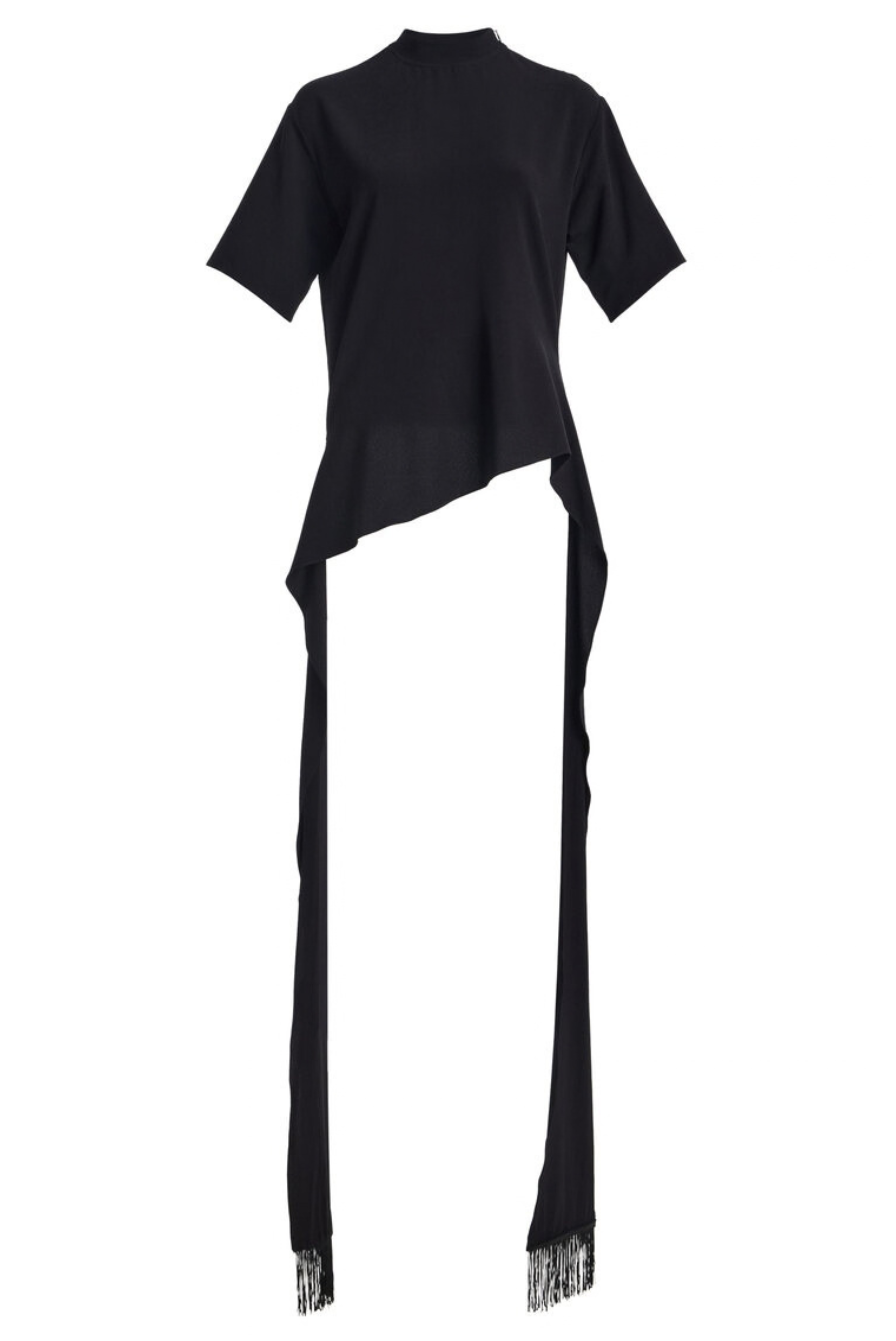 The Winnie Sash Tie T-Shirt Black