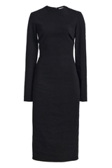 The Ellis Linen-Blend Sheath Dress