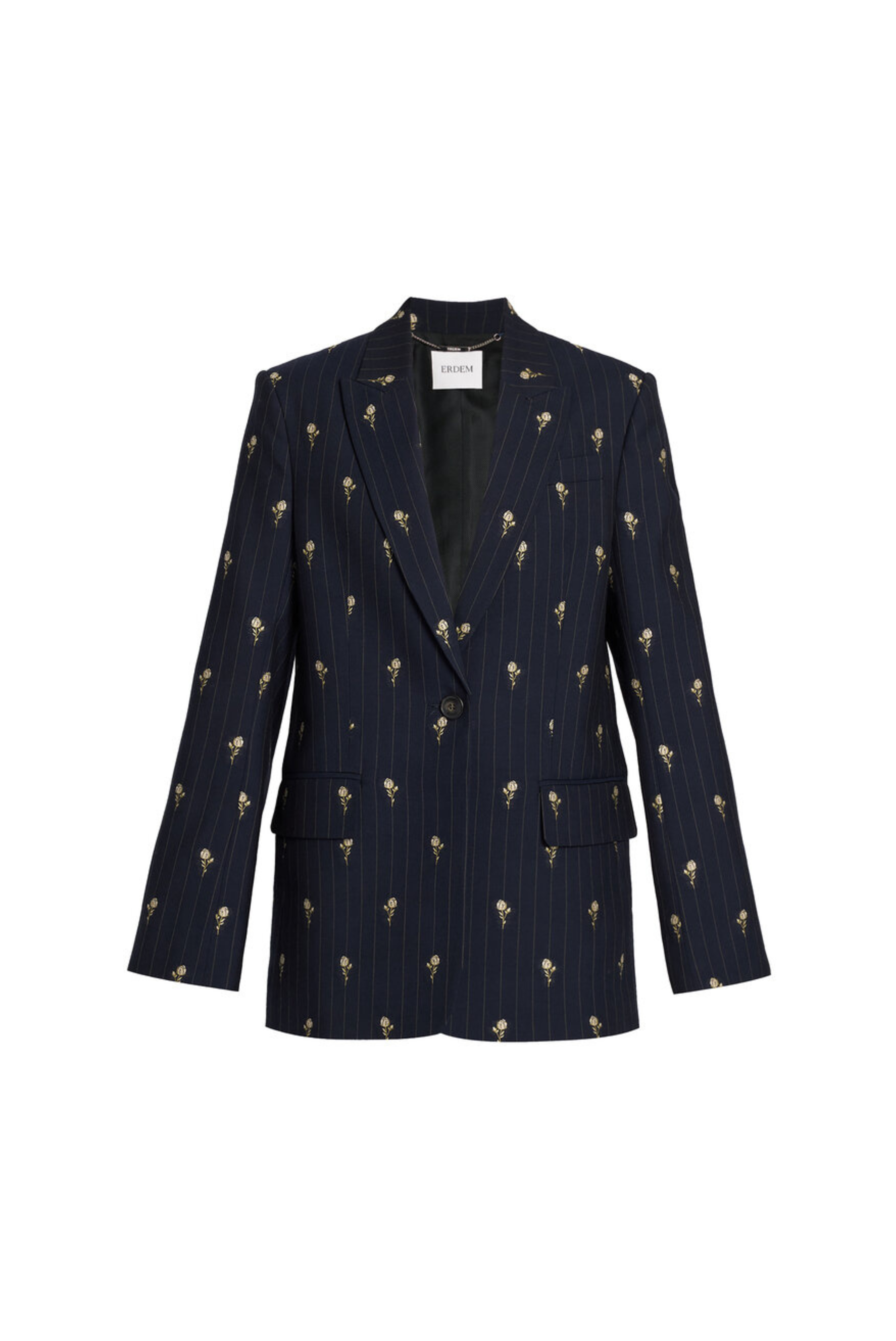 Pinstripe Tailoring Single Breasted Jacket