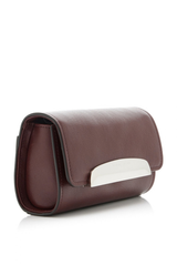 Mini Louise Pochette Burgundy Brown