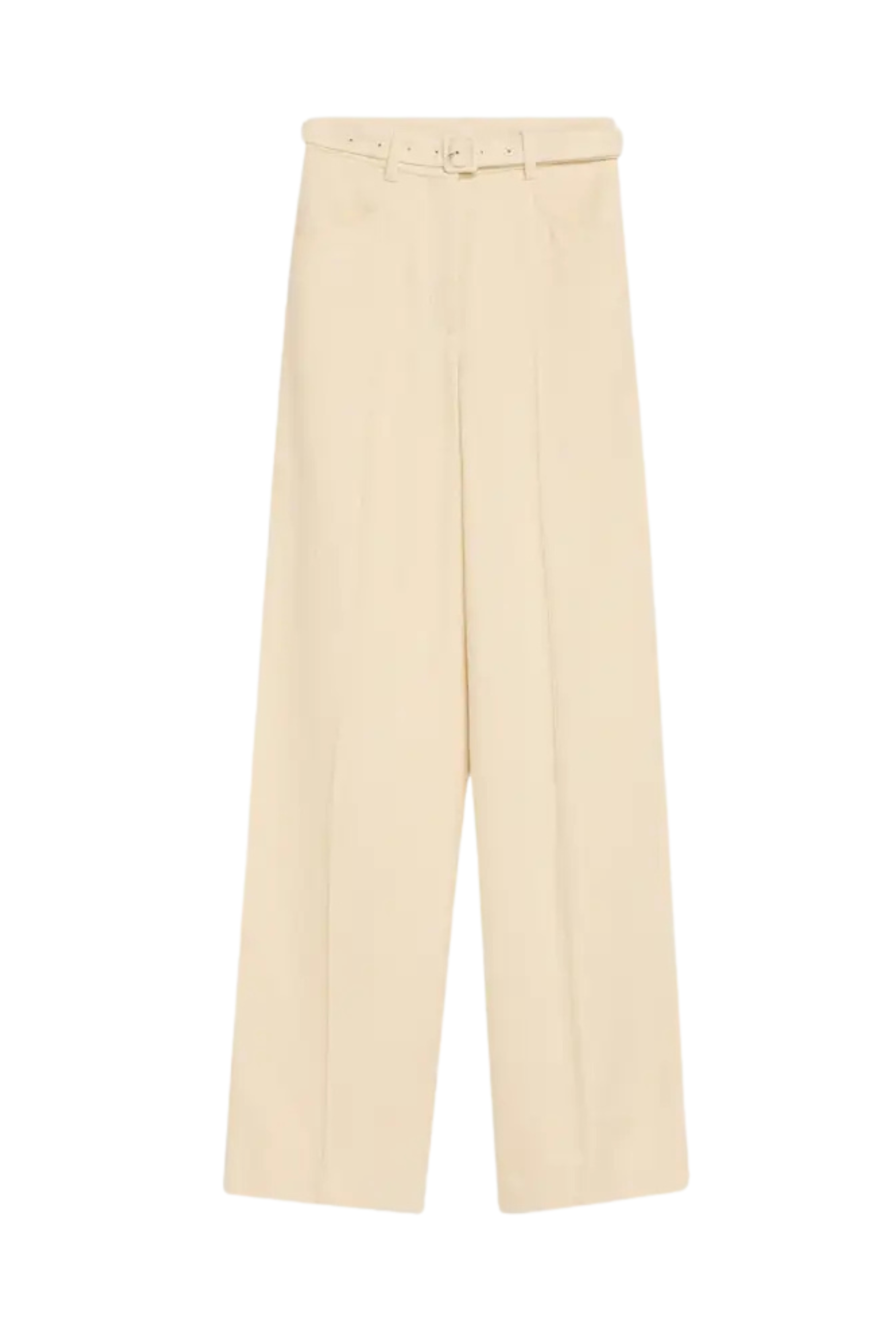 Norman Wide Leg Silk Tweed Pant