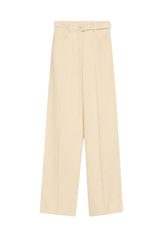 Norman Wide Leg Silk Tweed Pant