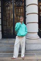 Wool Flannel Drawstring Pants