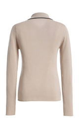 The Mills Knit Polo Light Khaki