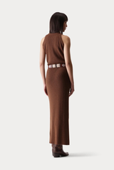 Aurelie Sleeveless Cashmere Dress