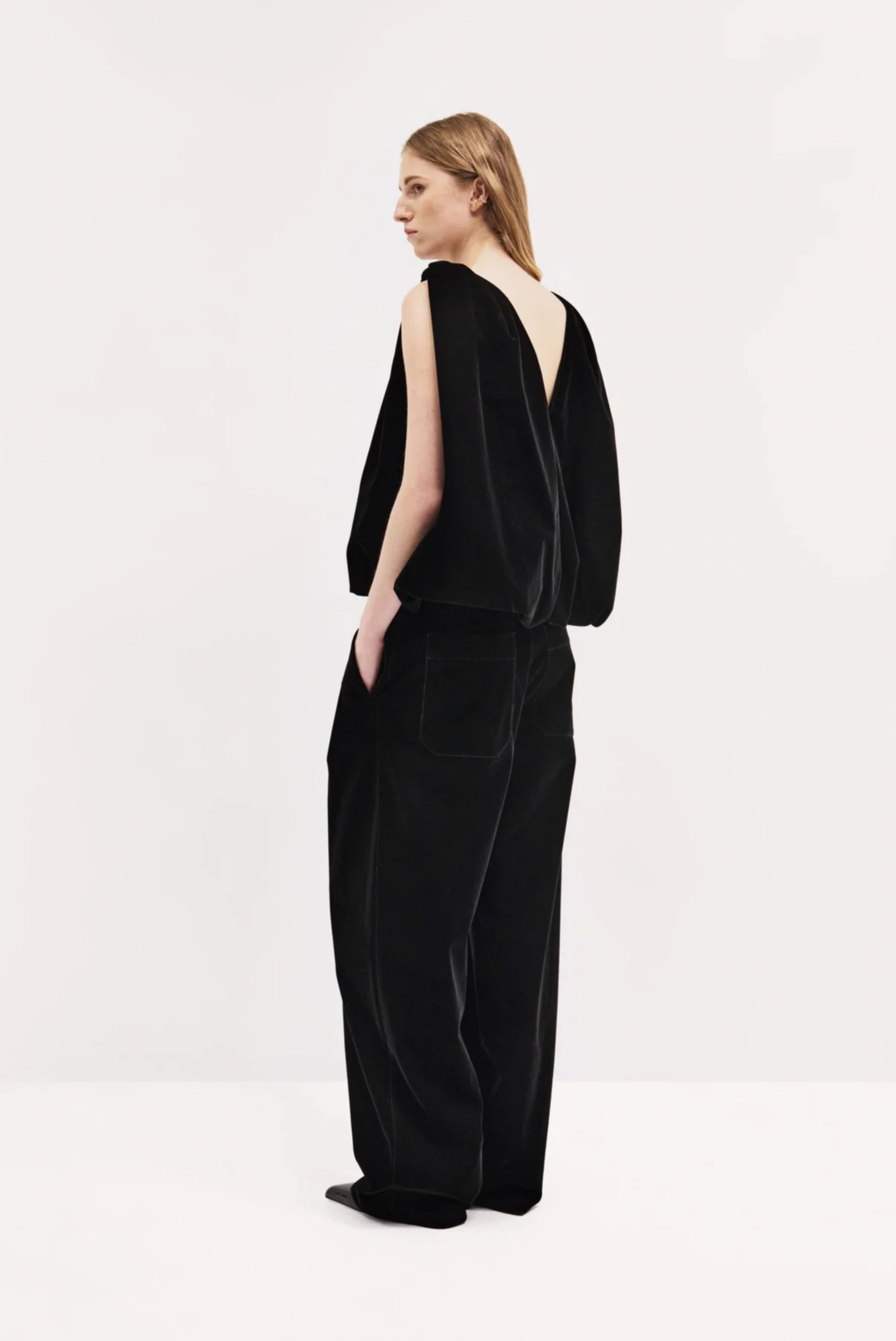 Velvet Knot Top