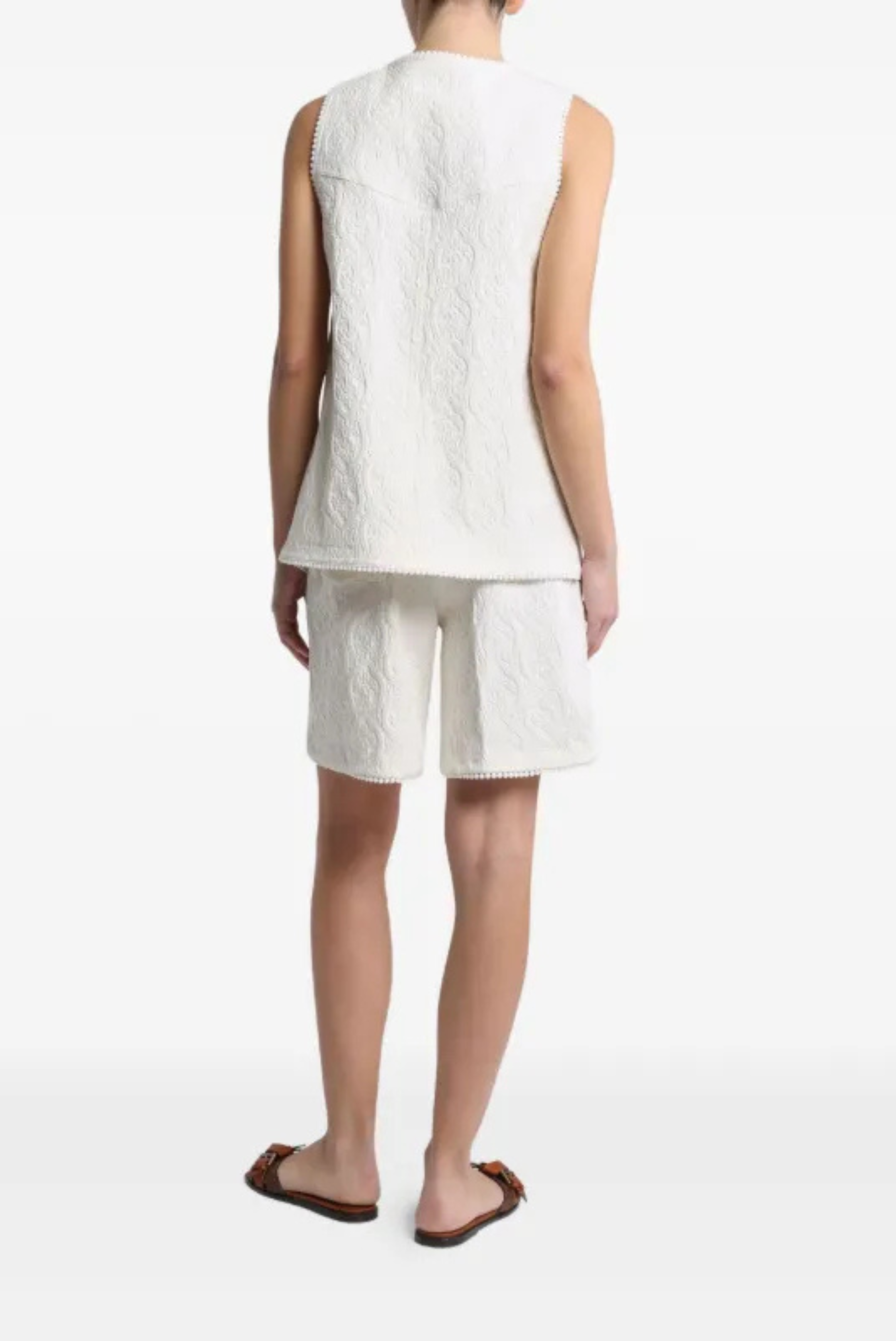 A-Line Vest with Trim