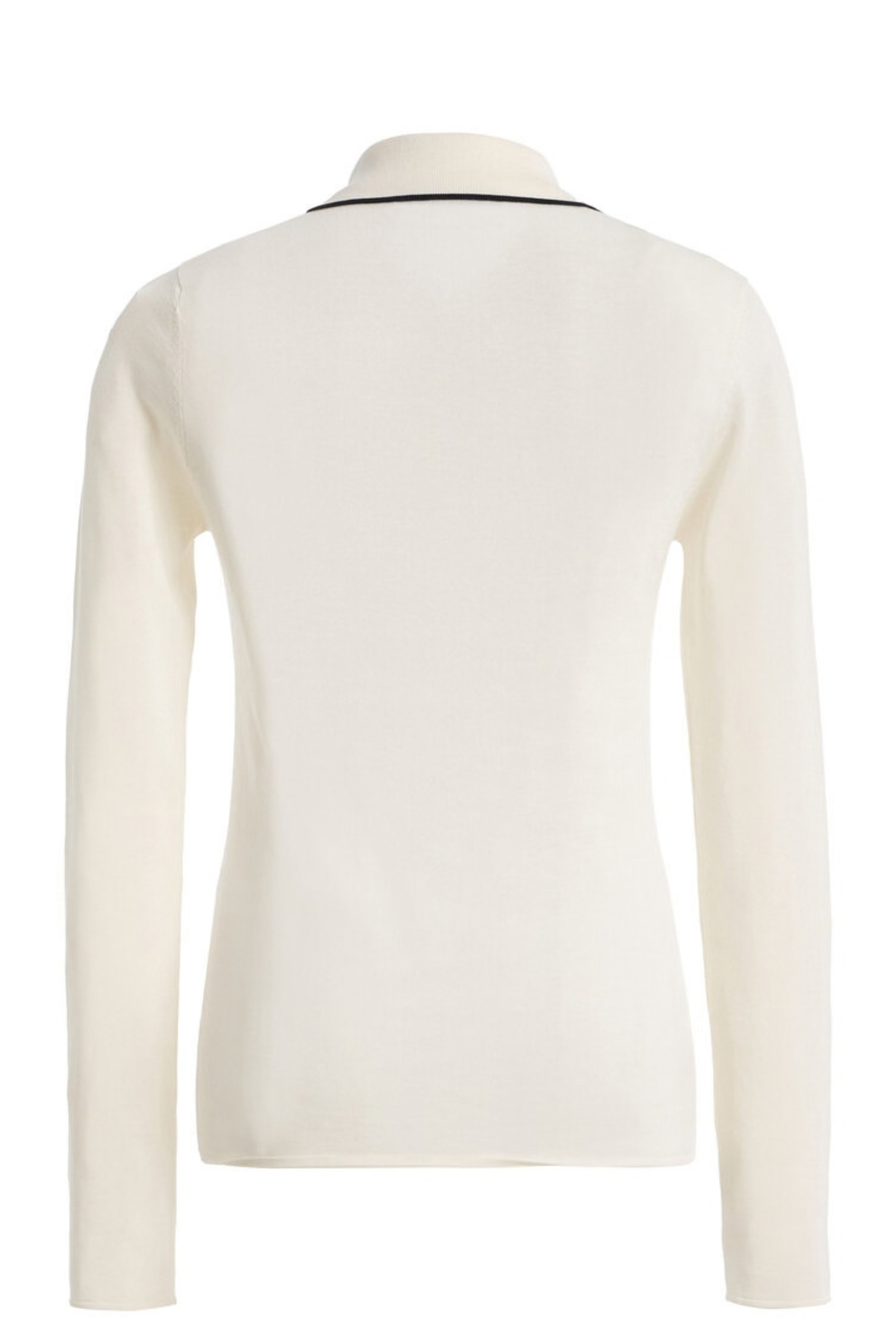 The Mills Knit Polo Off White