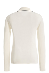 The Mills Knit Polo Off White