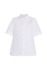 Cotton Poplin Short Sleeve Shirt