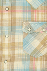 Josh Checkered Cotton Western Shirt