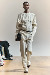 The Reade Relaxed Trouser Almond