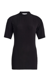 The Simone Fitted Tee Shirt Black