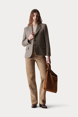 Biarritz Single-Breasted Merino Wool Jacket