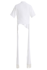The Winnie Sash Tie T-Shirt White