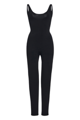 The Maddie Knit Catsuit Black