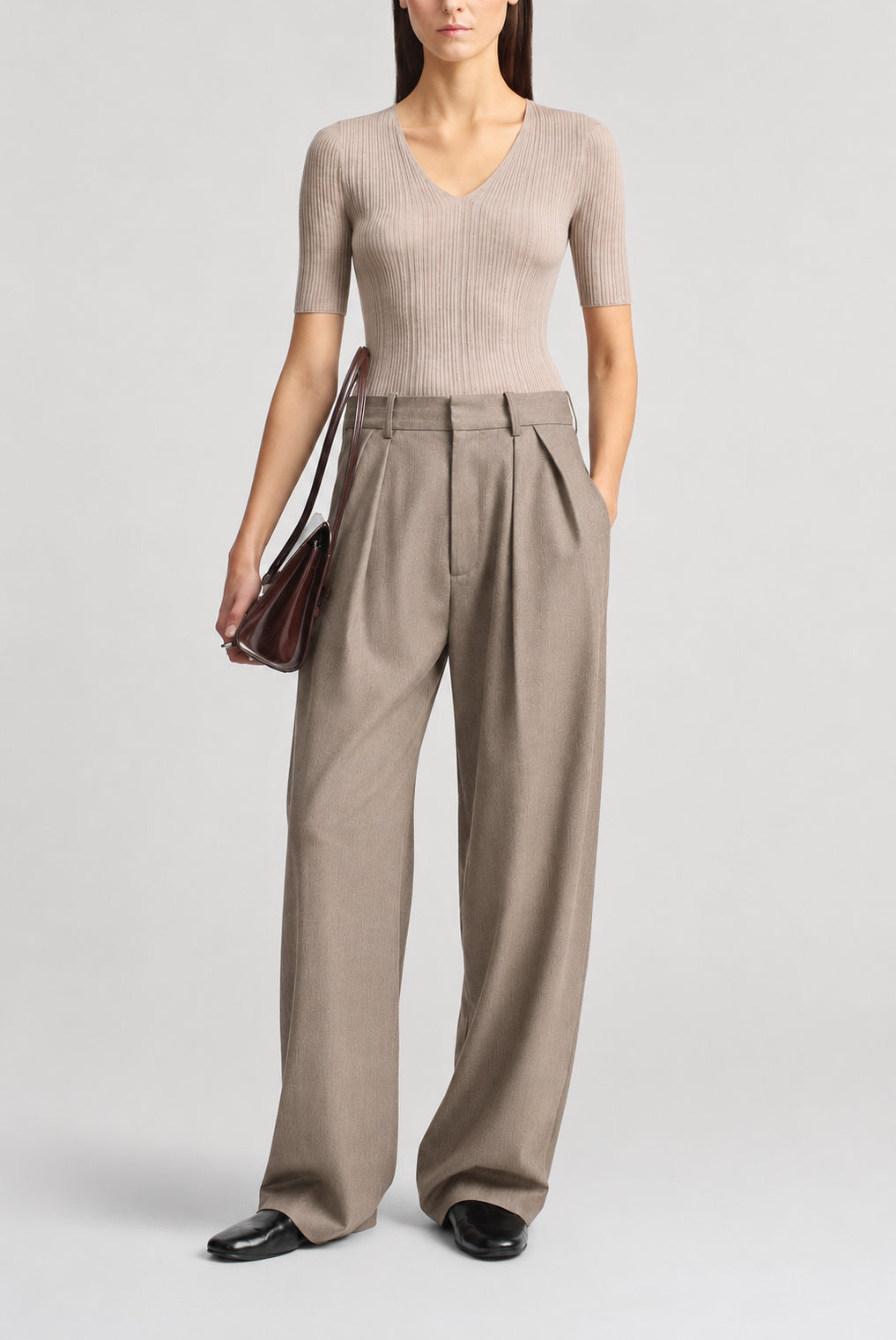 Joel Pleated Trouser