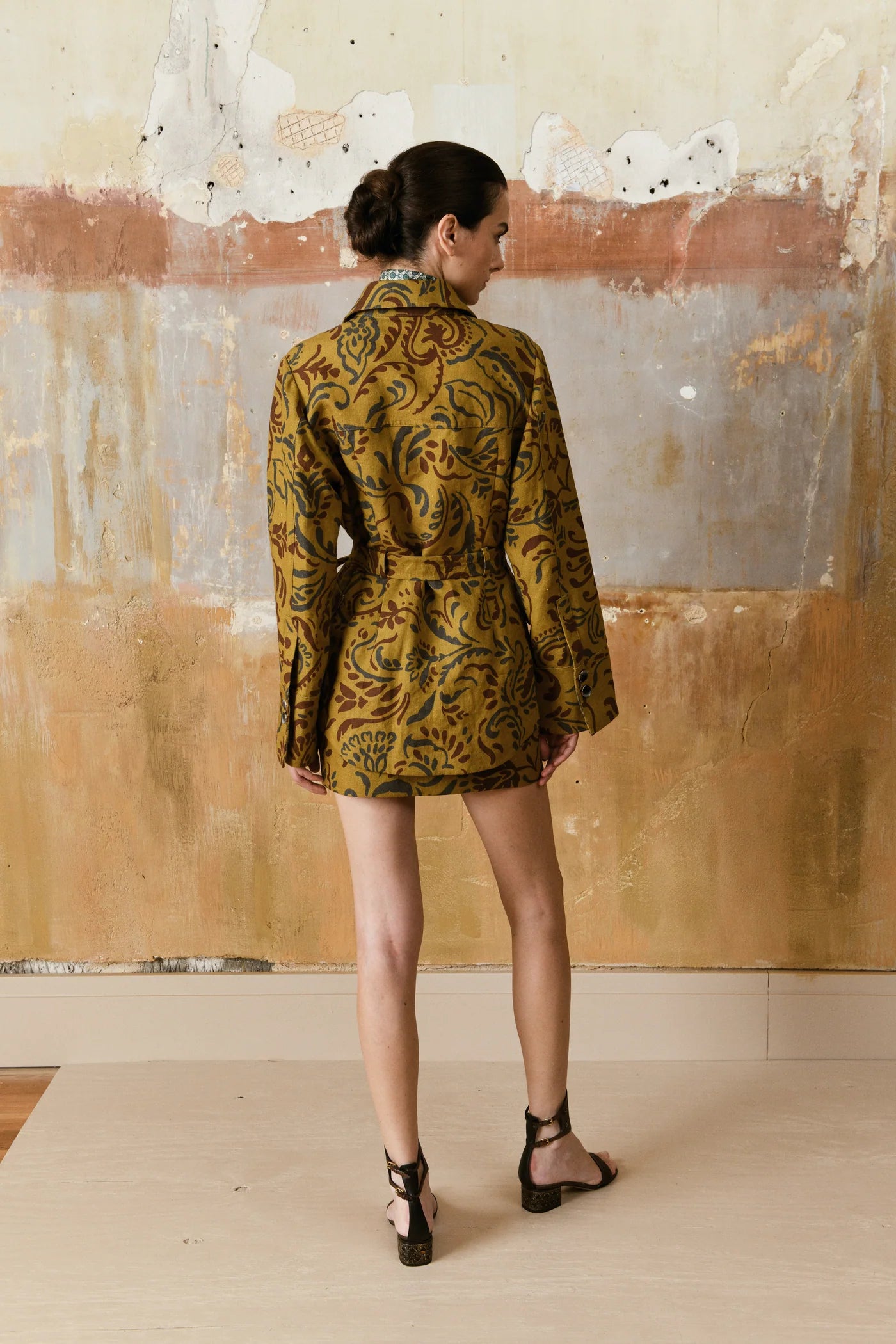 Augusta Safari Jacket Tobacco Ochre