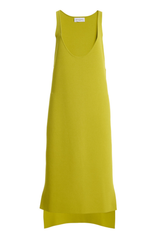 The Bettina Low Scoop Knit Dress Citronelle