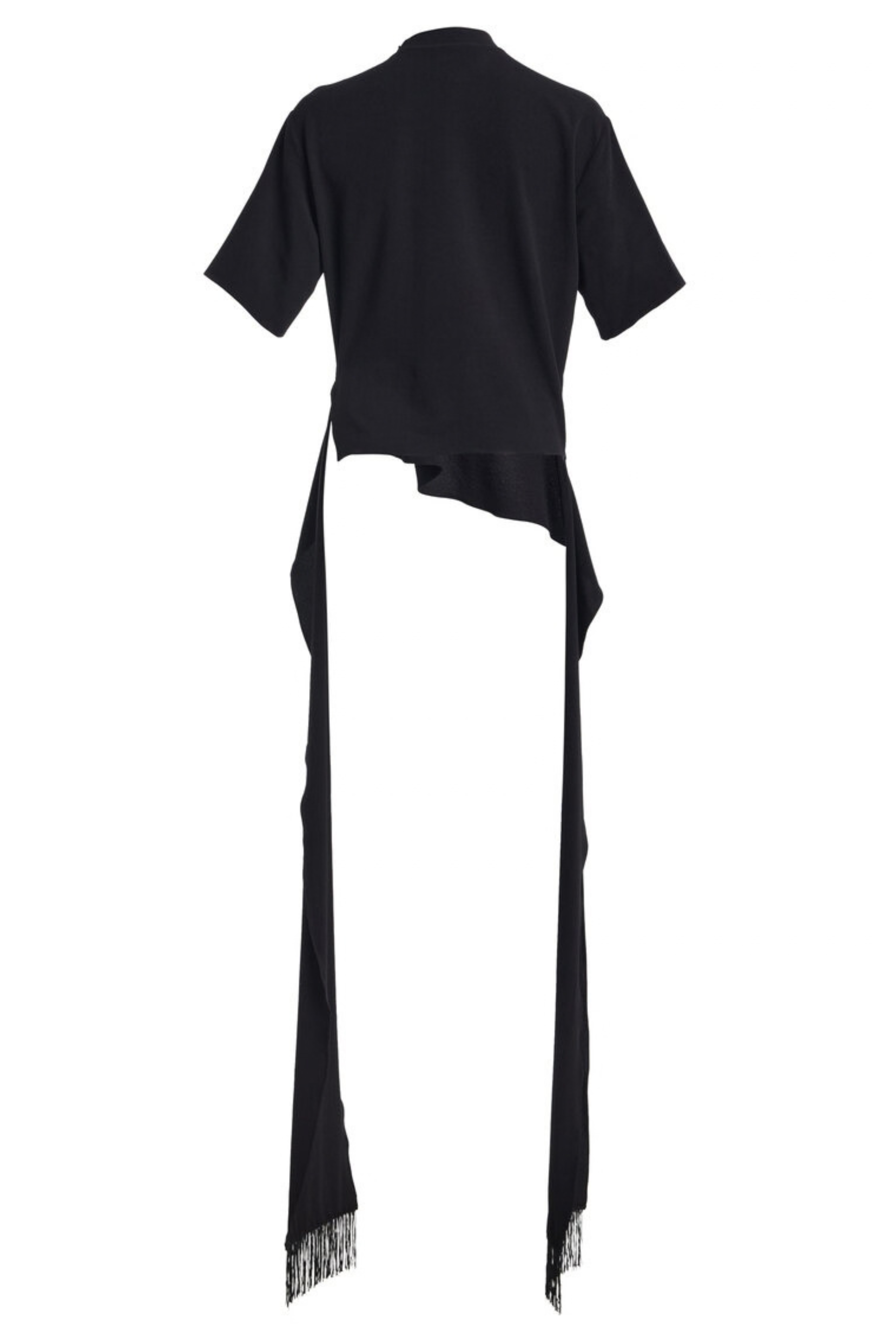The Winnie Sash Tie T-Shirt Black