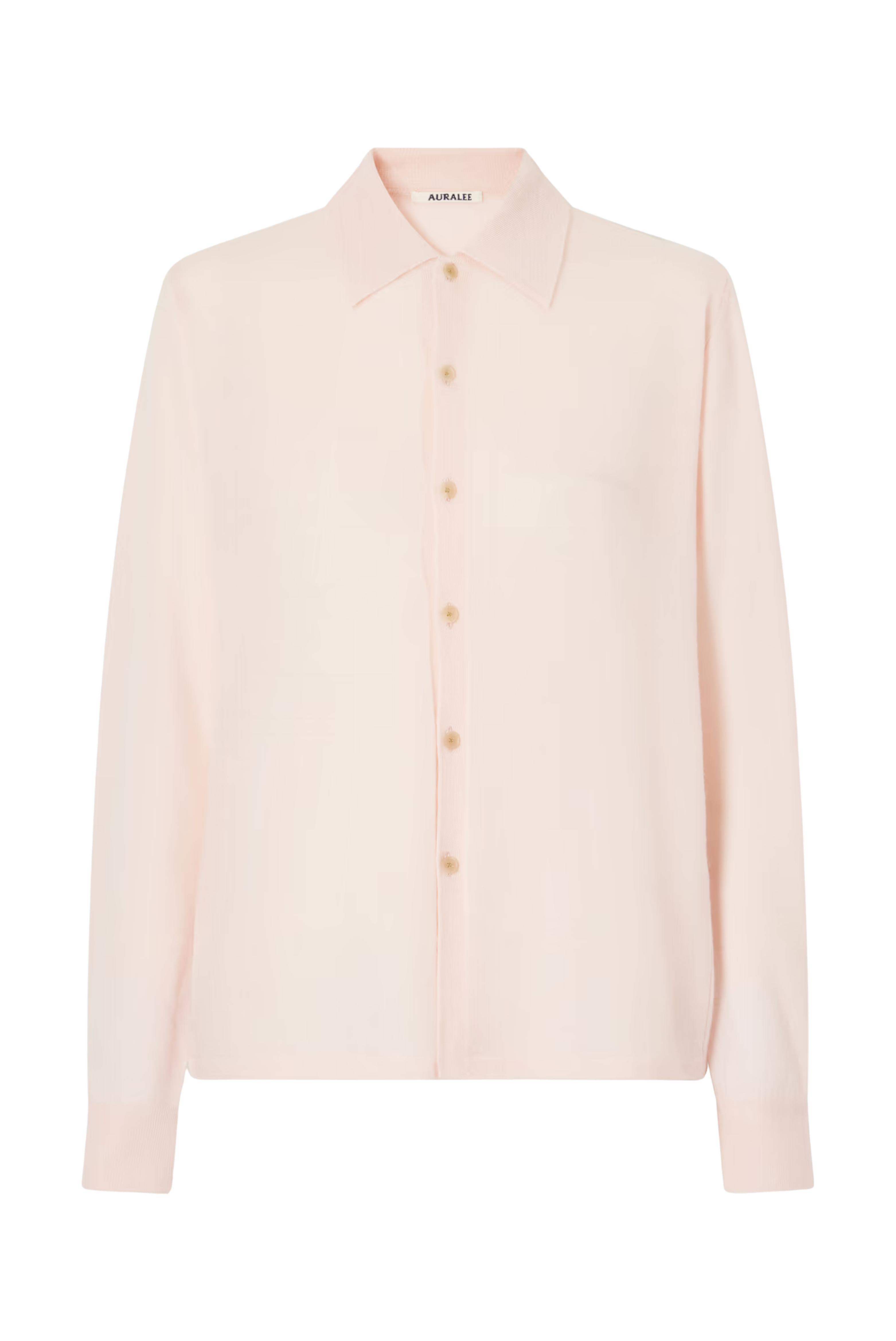 High Gauge Soft Cashmere Knit Shirt Cardigan