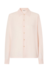 High Gauge Soft Cashmere Knit Shirt Cardigan