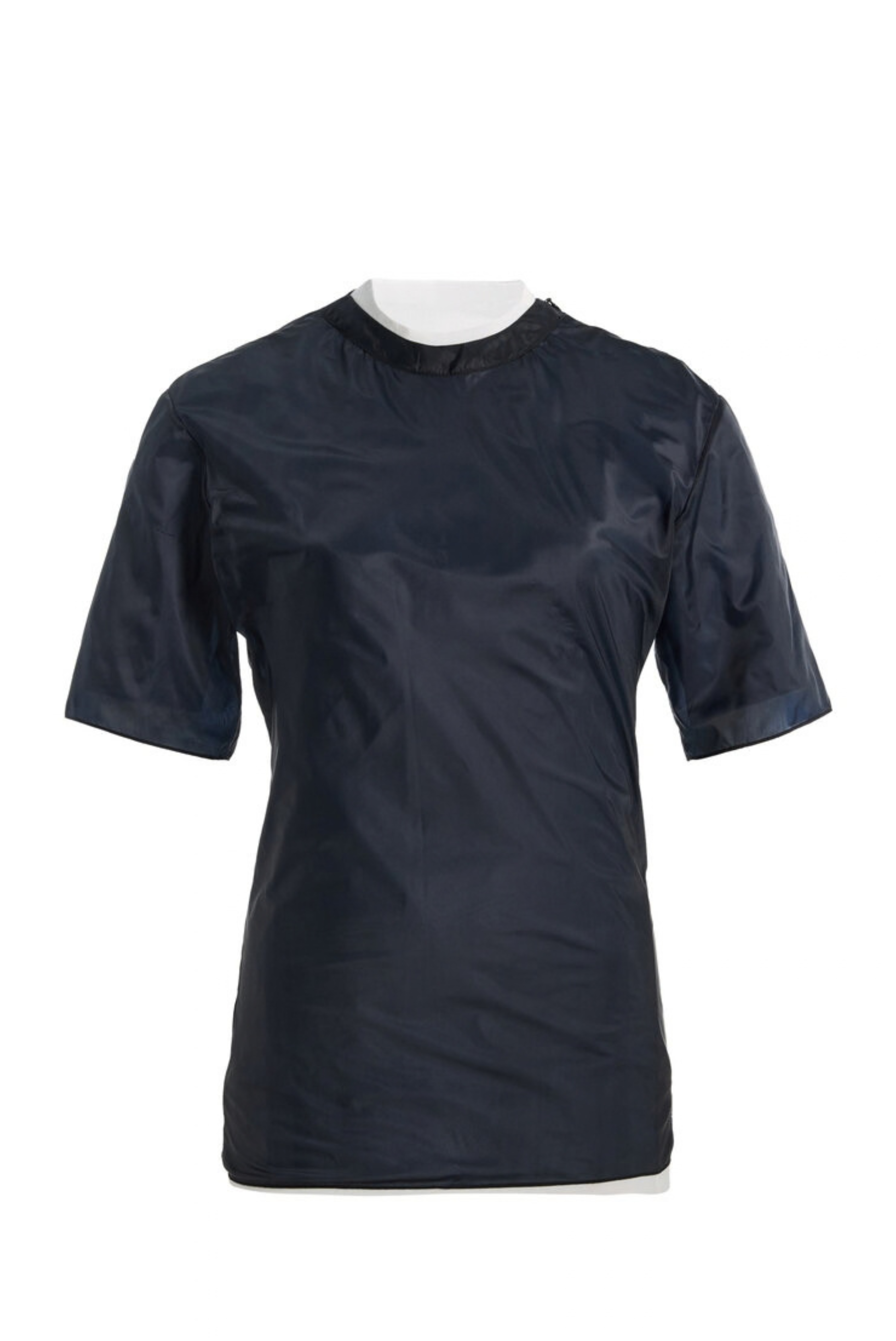 The Andrea Double-Layered Fitted T-Shirt Black