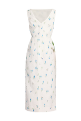 Printed Sleeveless Ankle Length Dress