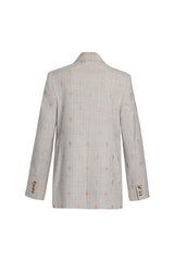 Pinstripe Tailoring Single Breasted Jacket