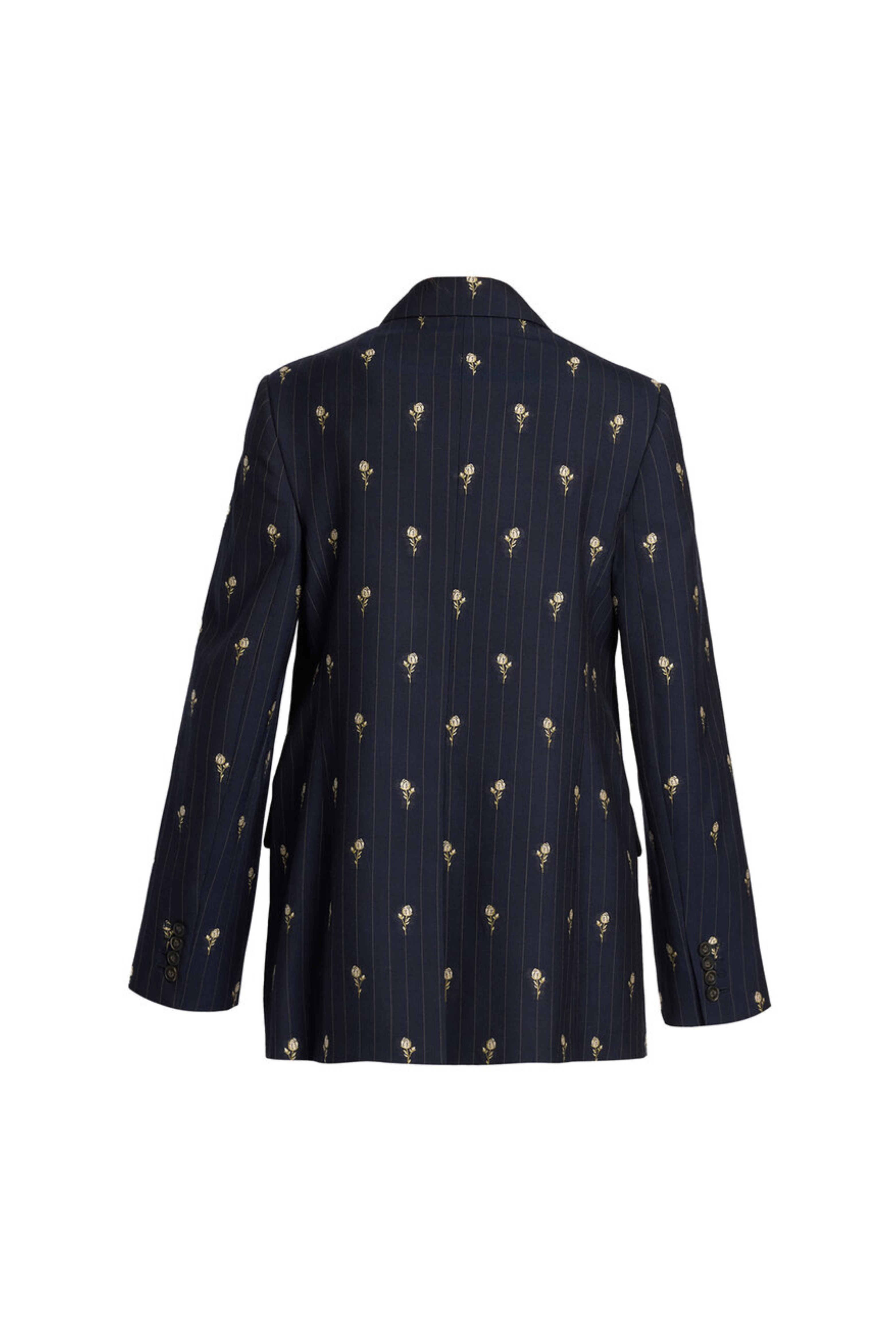 Pinstripe Tailoring Single Breasted Jacket