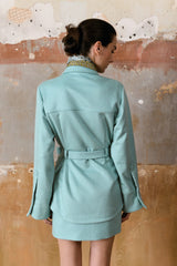 Augusta Safari Jacket Soft Teal
