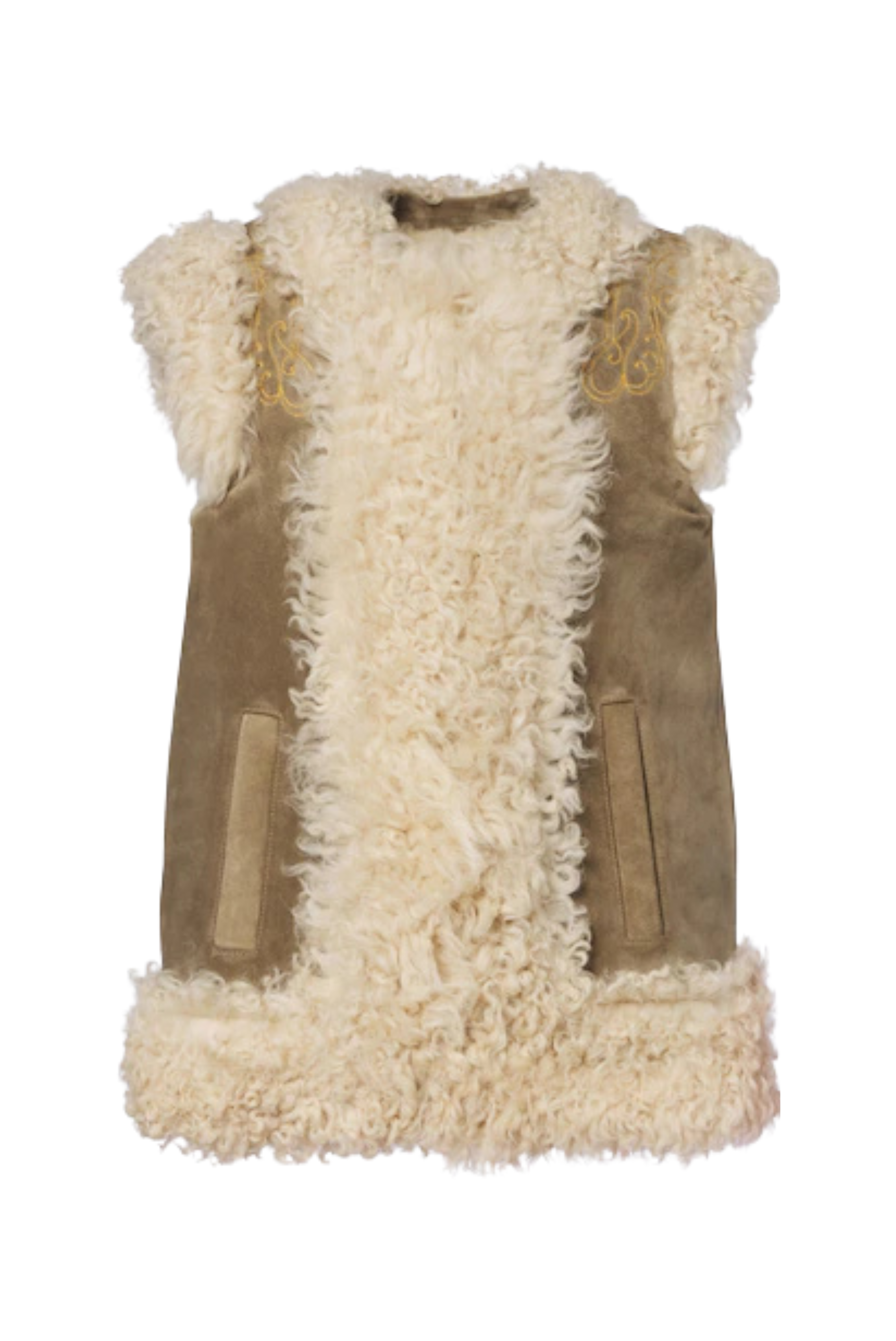 Leather Shearling