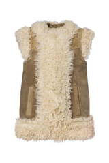 Leather Shearling