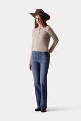 Lou Maglia Serafino in Cashmere Cream