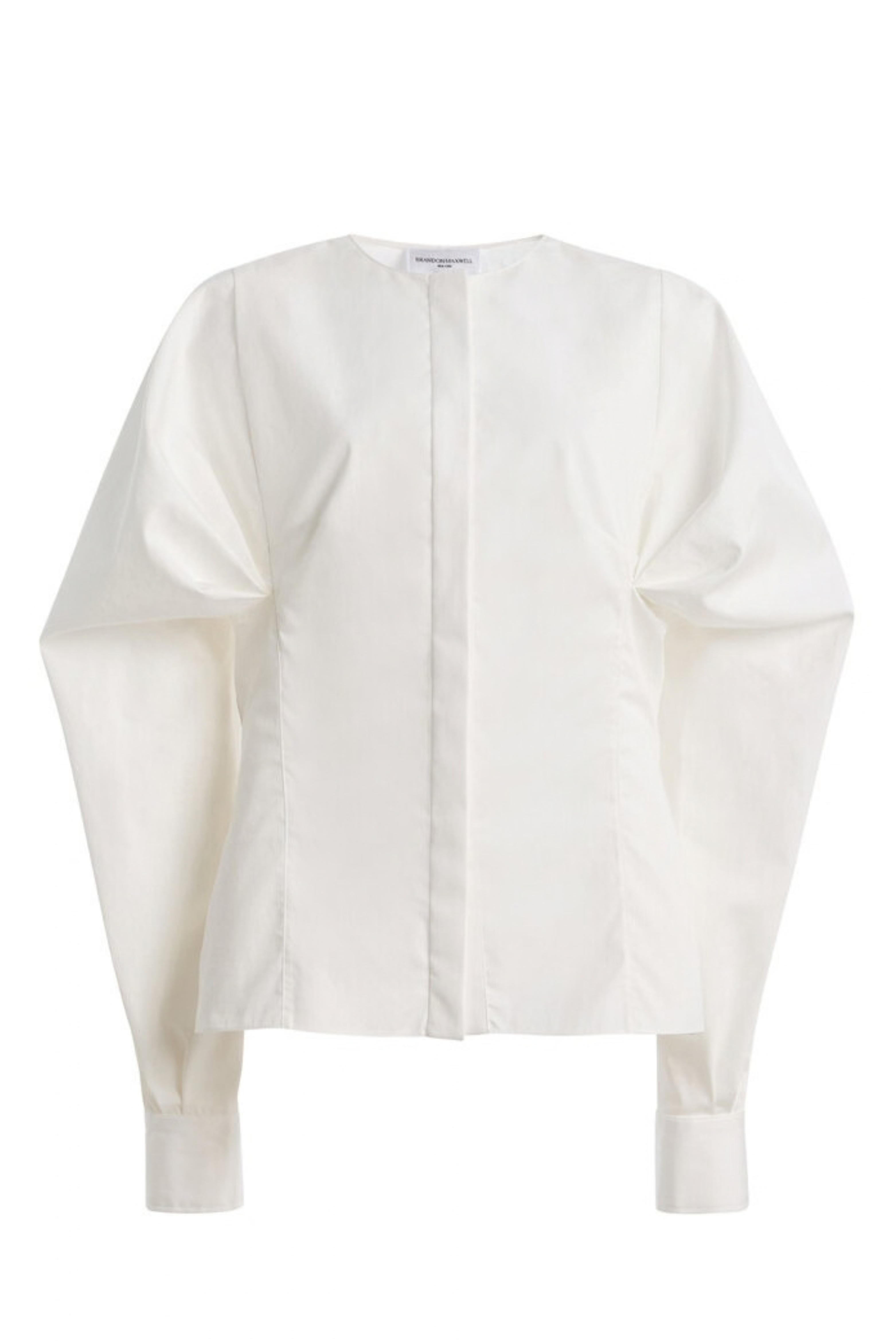 The Carter Gathered Cotton Shirt