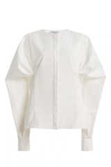The Carter Gathered Cotton Shirt