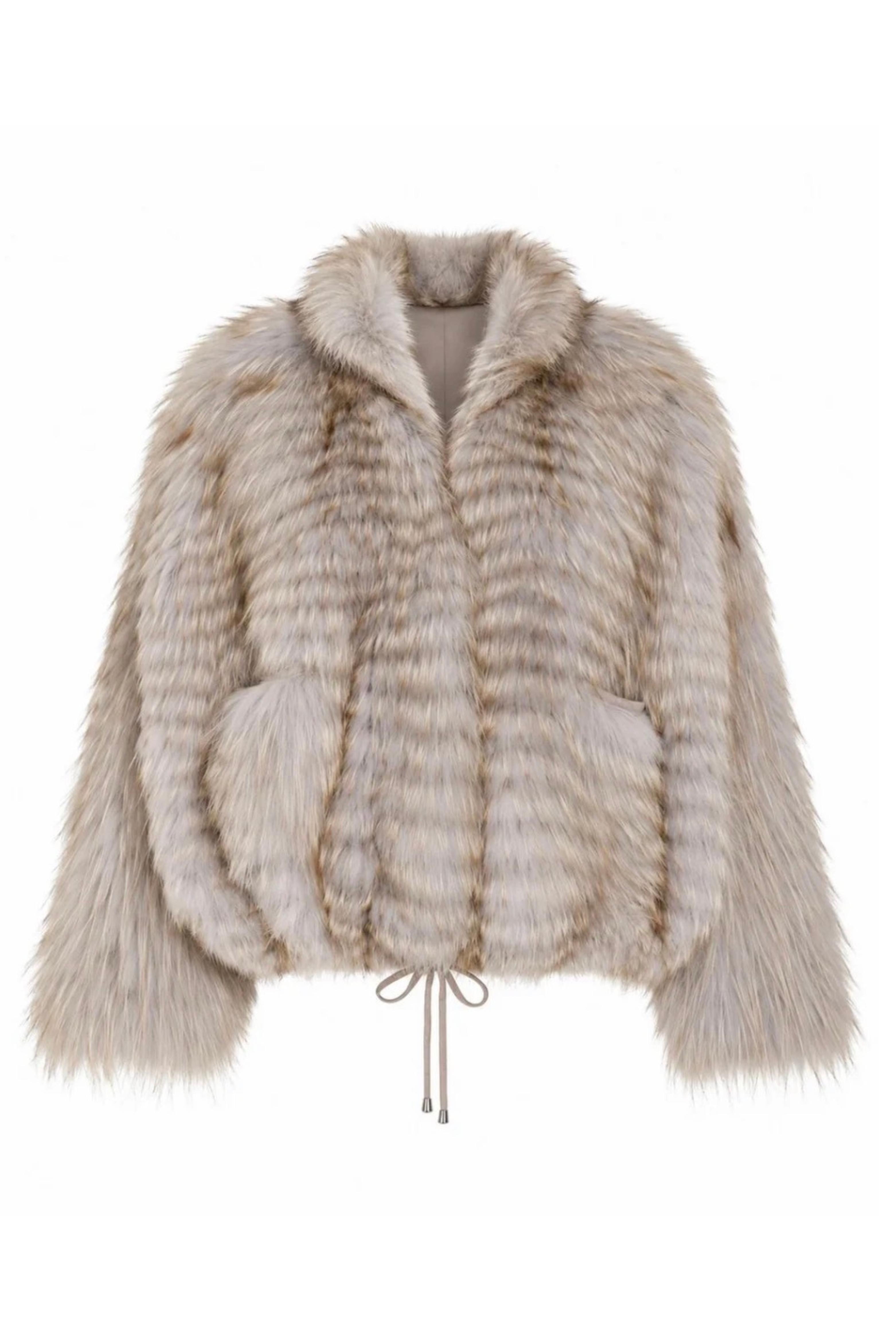Giap Reversible Silver Fox Tricot Jacket