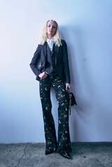 Charlotte Jean Multicolor Black Butterfly