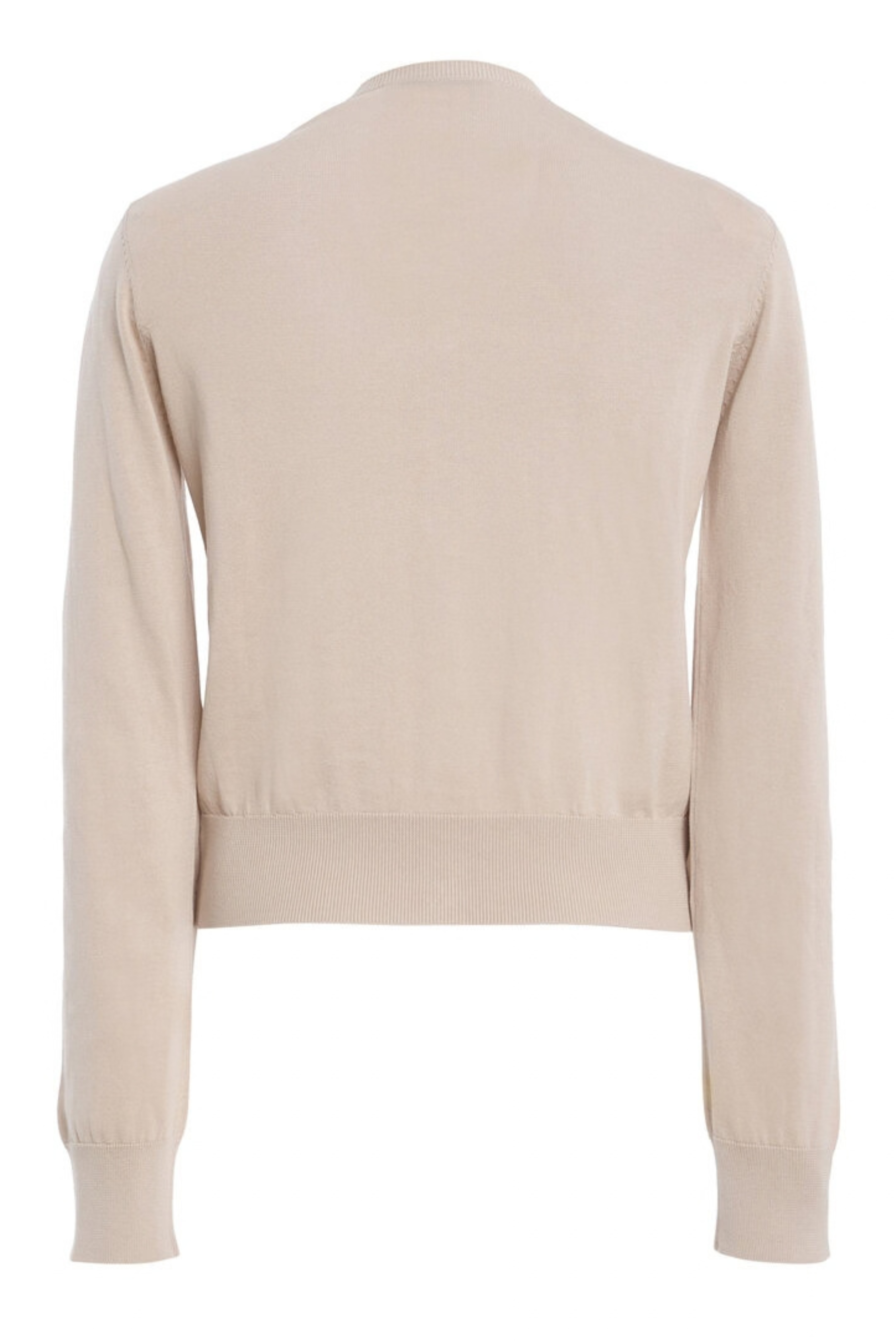 The Aubery Feather Weight Silk-Cotton Cardigan Light Khaki