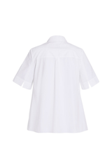 Cotton Poplin Short Sleeve Shirt