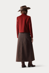 Fortune Cashmere Cropped Jacket